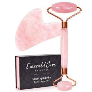 NEW Rose Quartz Facial Spa Set
